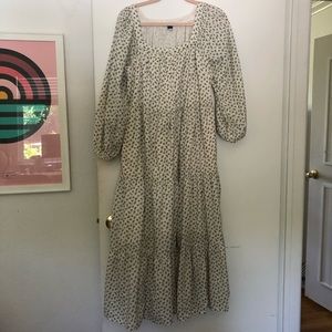 Foral boho maxi dress